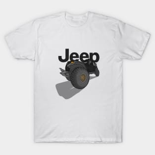 Jeep Design - Black T-Shirt